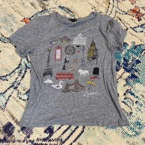 Jcrew graphic tee